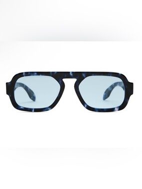 Elisa Johnson Jane Mini Sunglasses- Blue Tortoise